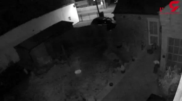 بازی روح یک دختربچه در حیاط تاریک + فیلم حیرت آور