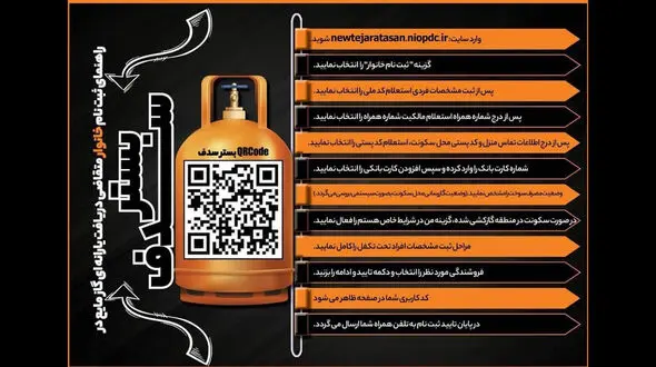 ثبت نام دریافت گاز مایع یارانه ای + مراحل ثبت نام