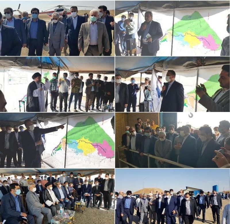 حضور معاون رئیس جمهور و رئیس سازمان برنامه و بودجه کشور در استان اردبیل