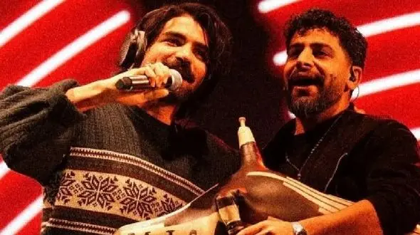 فیلم آواز باشکوه عرفان طهماسبی /  رقص بندری میره و آهنگ گلوبند رو میخونه ریز و ریتمی 