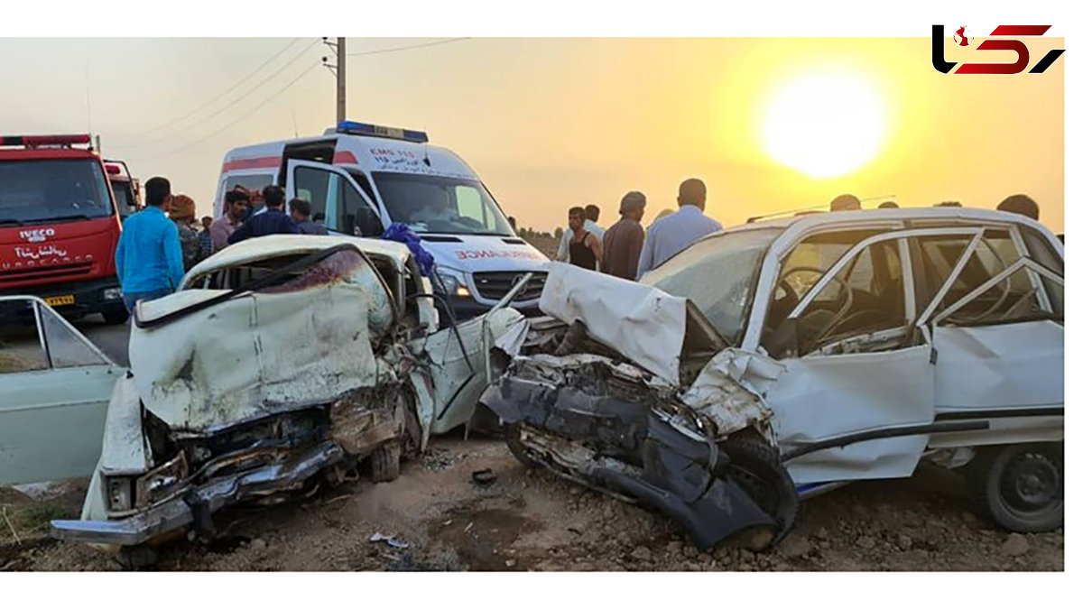 تصادف مرگبار 2 خودرو در جاده ورامین 