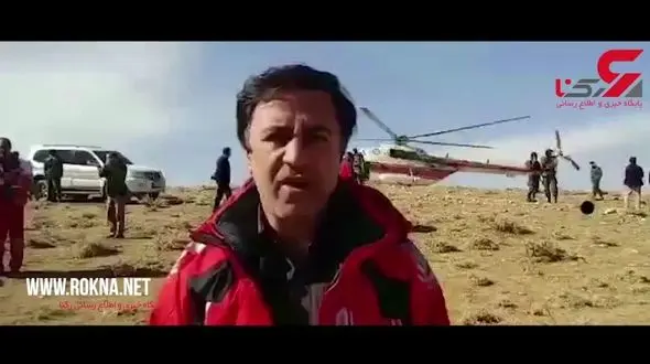 ایجاد کمپ استقرار نیروهای امدادی در نزدیک محل سقوط هواپیما + فیلم