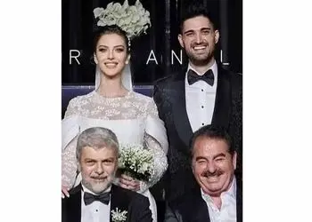 فیلم منتشره از چیدمان اصیل ایرانی جشن عروسی مجلل پسر ابراهیم تاتلیس / لباس عروس ایرانی و حضور پررنگ اوزجان دنیز، تارکان، ابرو گوندش، ماهسون، هولیا افشار و دیگر بازیگران و خوانندگان