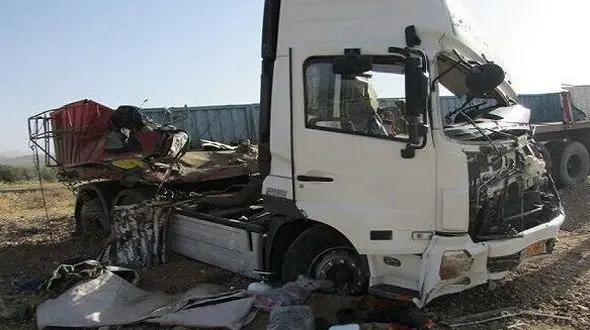 مرگ دردناک 6 زن و مرد در صحنه تصادف اتوبان زنجان 