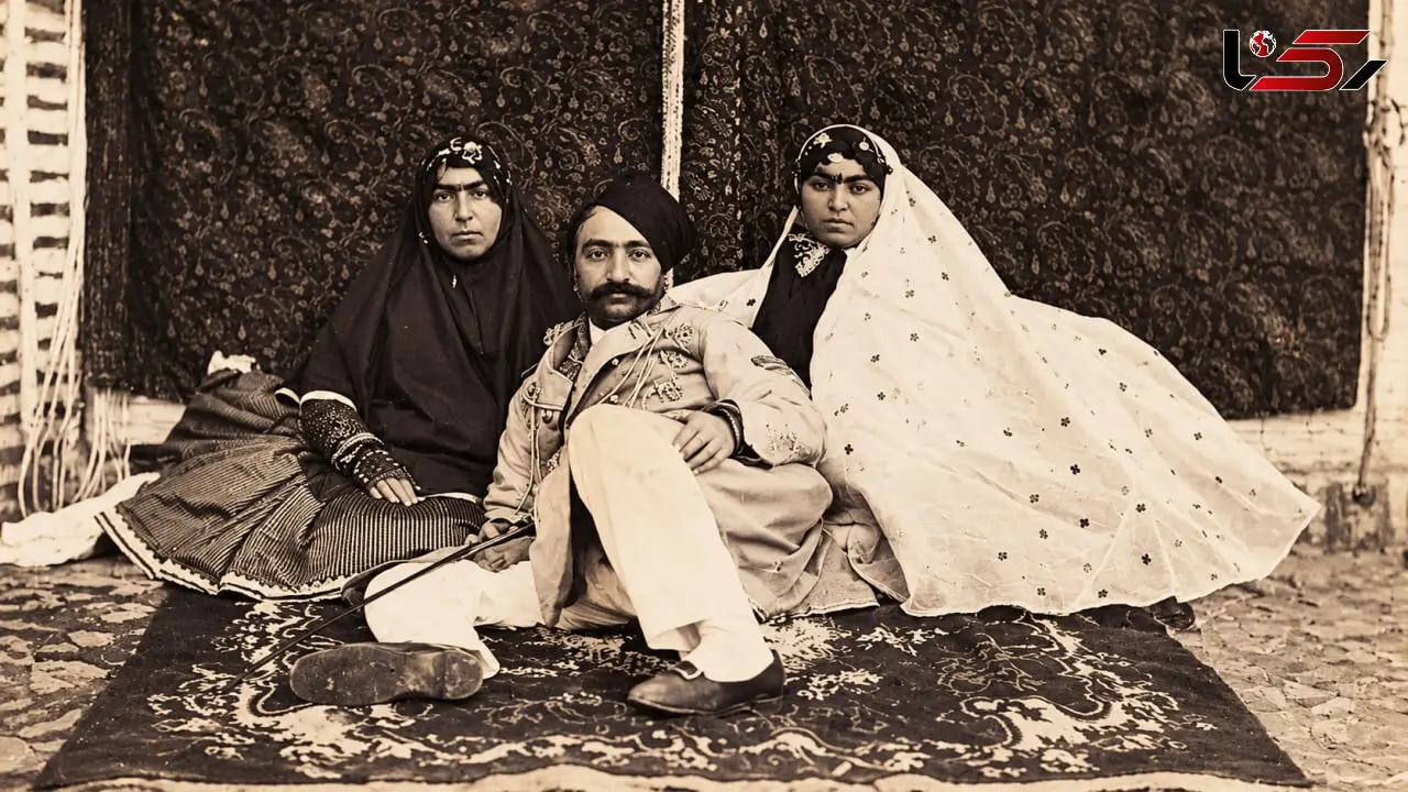 تفریح عجیب ناصرالدین شاه با زنان حرمسرا؛ سبیل می گذاشت و عکس می گرفت!
