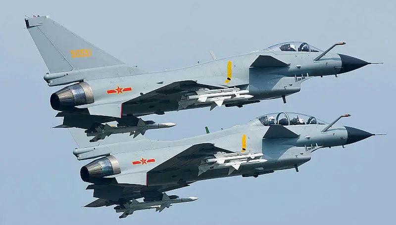 Chengdu-J-10A-PL-11+PL-8-2S - جنگنده جی 10 چینی