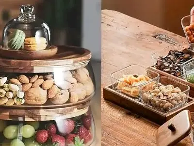 مدل‌ های جدید ظرف آجیل خوری که امسال ترند شده اند / راهنمای خرید