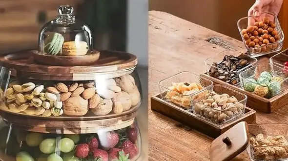 مدل‌ های جدید ظرف آجیل خوری که امسال ترند شده اند / راهنمای خرید