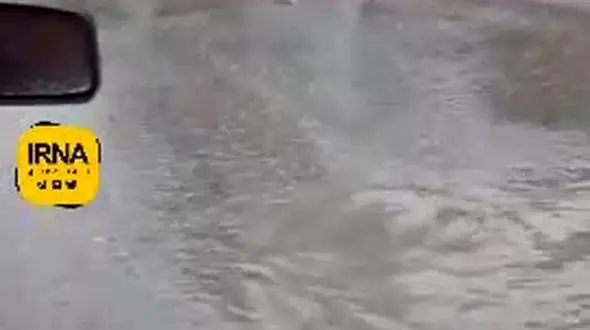 ببینید / بارش رحمت الهی در بین الحرمین + فیلم