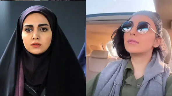 فیلم خانم بازیگر چادری بچه مهندس/ مهشید جوادی کیست؟! + عکس ها