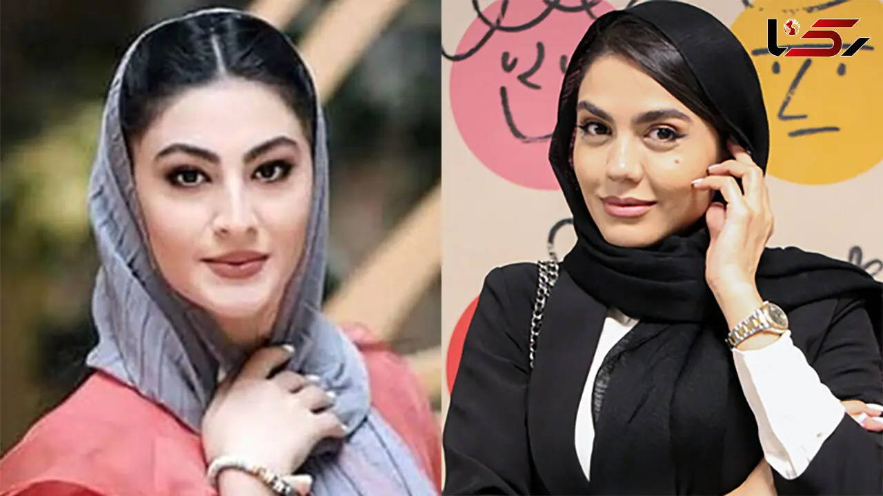 عکس زیبا از آزاده زارعی و مریم مومن بازیگران آوای باران و بانوی عمارت !