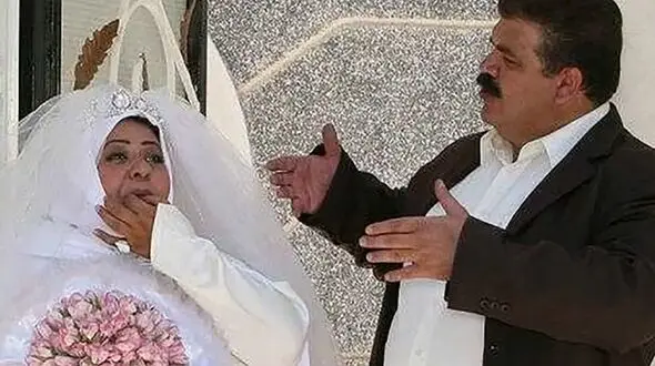 چهره شکسته رابعه اسکویی با لباس عروس سفیدش/ رابعه اسکویی طلاق گرفت؟+عکس