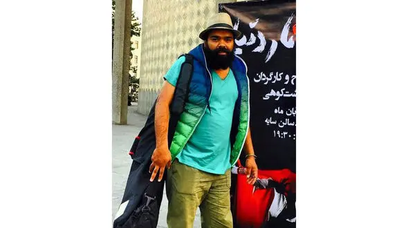 آسیب‌دیدگی شدید بازیگر و خواننده ایرانی در جریان تمرین +عکس