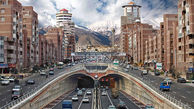 وضعیت ترافیک معابر بزرگراهی تهران در صبح سه‌شنبه