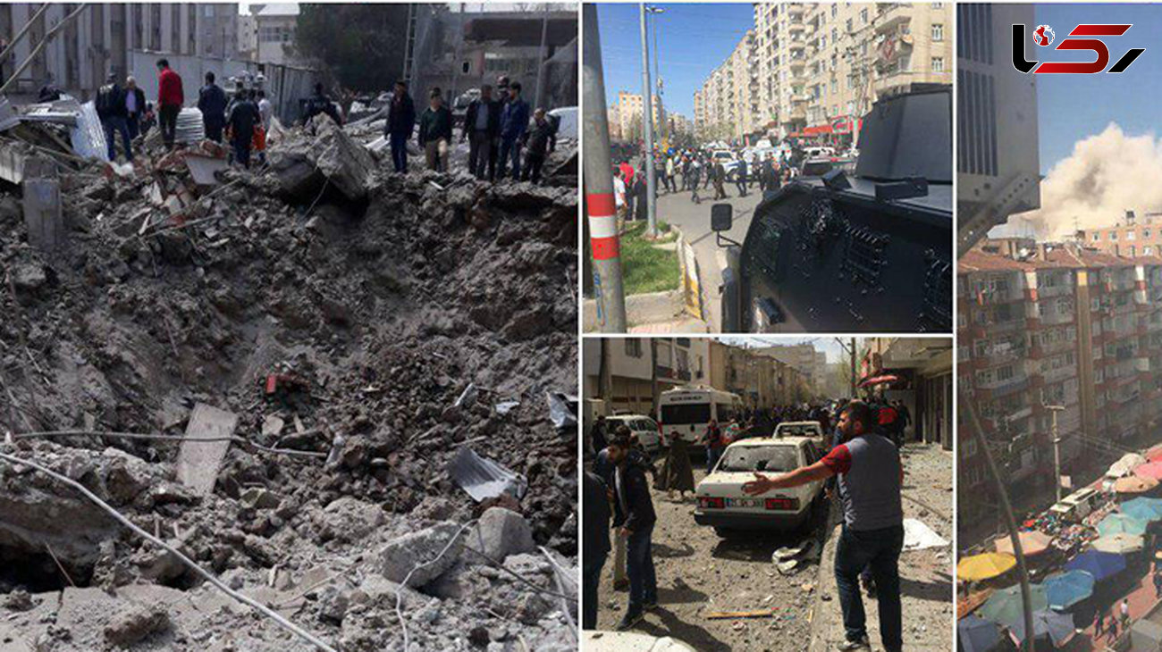  انفجار وحشتناک در  دیاربکر ترکیه+فیلم و عکس