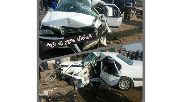 مرگ زن جوان  در جنون سرعت + عکس تصادف مرگباربا درخت