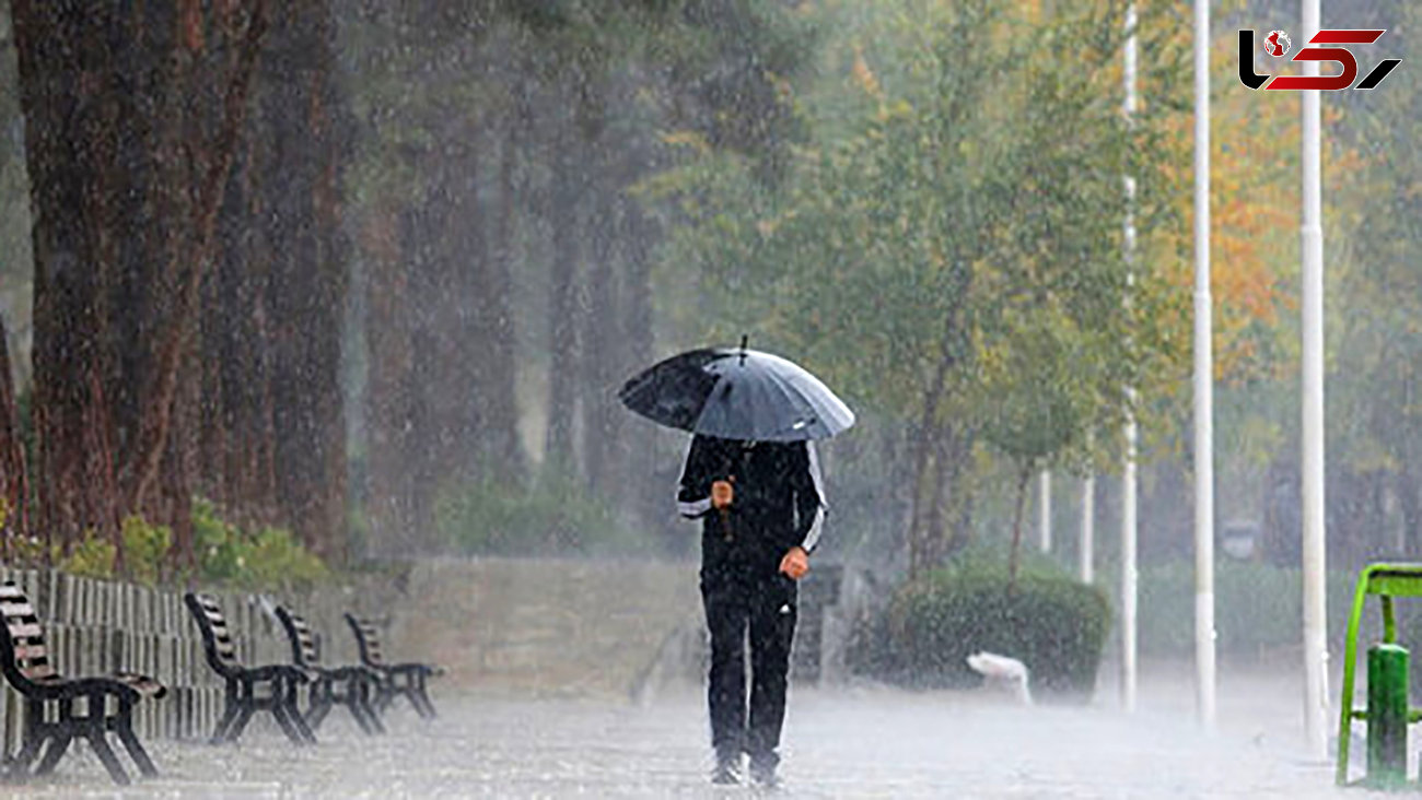 رگبار باران در بیشتر استان‌ها را در بر می گیرد