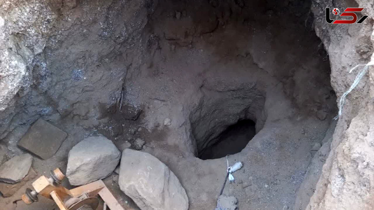 حفر تونل ١٠ متری برای رسیدن به گنج در سنندج / به قبر قدیمی رسیدند