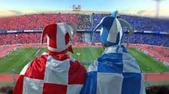 رونمایی پوستر دو تیم پرسپولیس و استقلال برای بازی دربی امروز