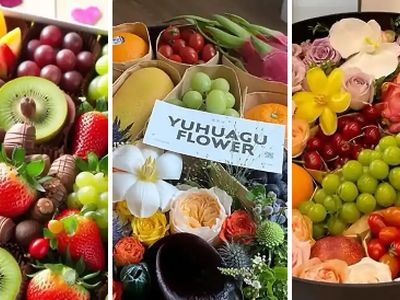 باکس میوه هدیه شیک و خاص برای روزهای گرم بهار و تابستان