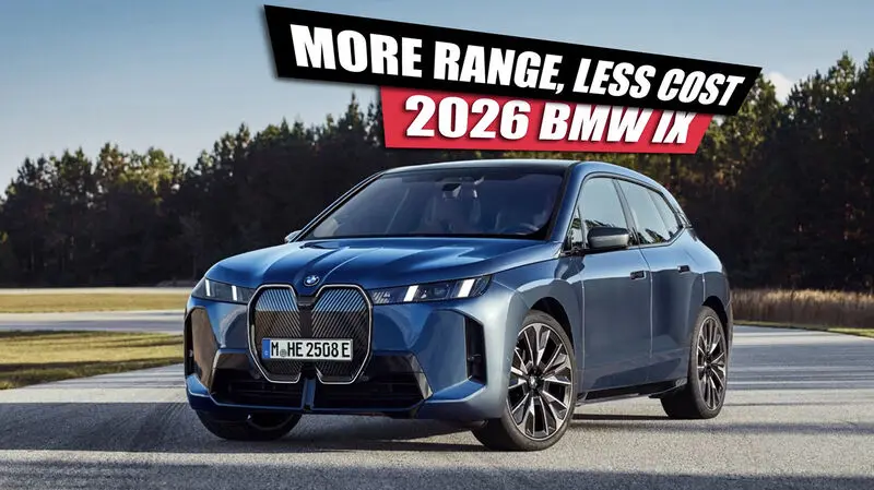 BMW iX 2026 electric cars