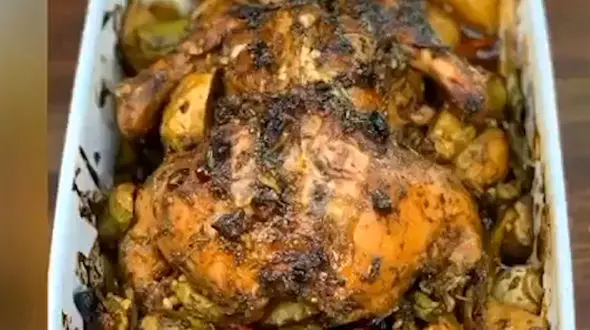 طرز تهیه مرغ با سس مخصوص + فیلم 