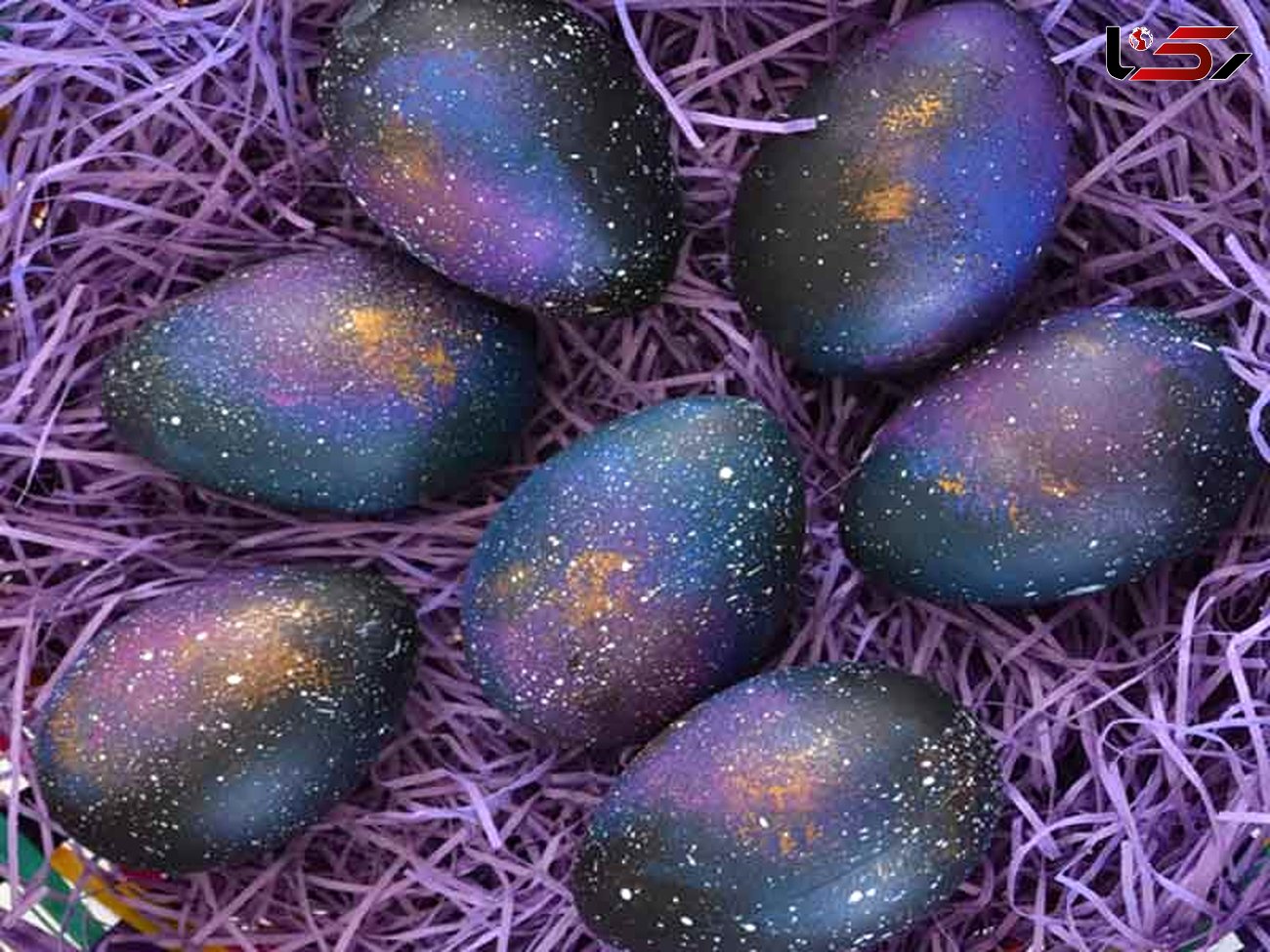 آموزش رنگ آمیزی  تخم مرغ سفره هفت سین نوروز