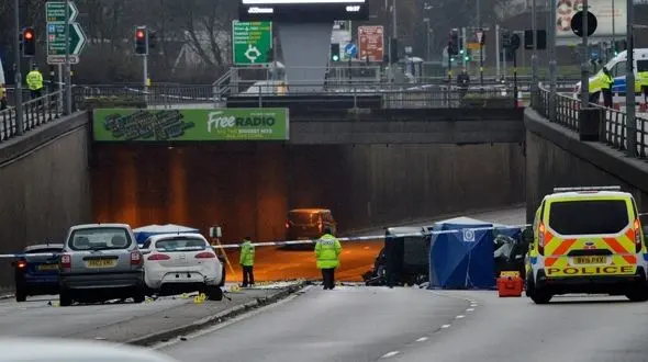 6 کشته درتصادف زنجیره ای + عکس