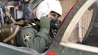 فرمانده نیروی هوایی ارتش شخصا هواپیمای F5 را تست کرد + فیلم و عکس