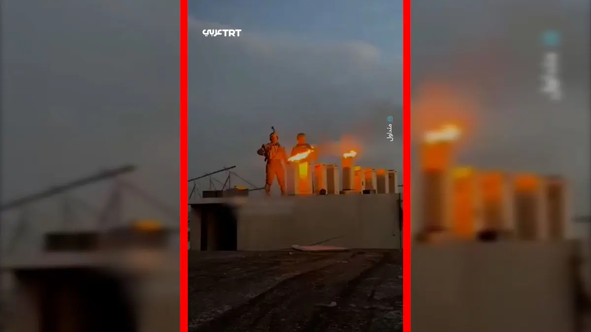 فیلم اقدام تحریک آمیز سربازان اسرائیلی در غزه