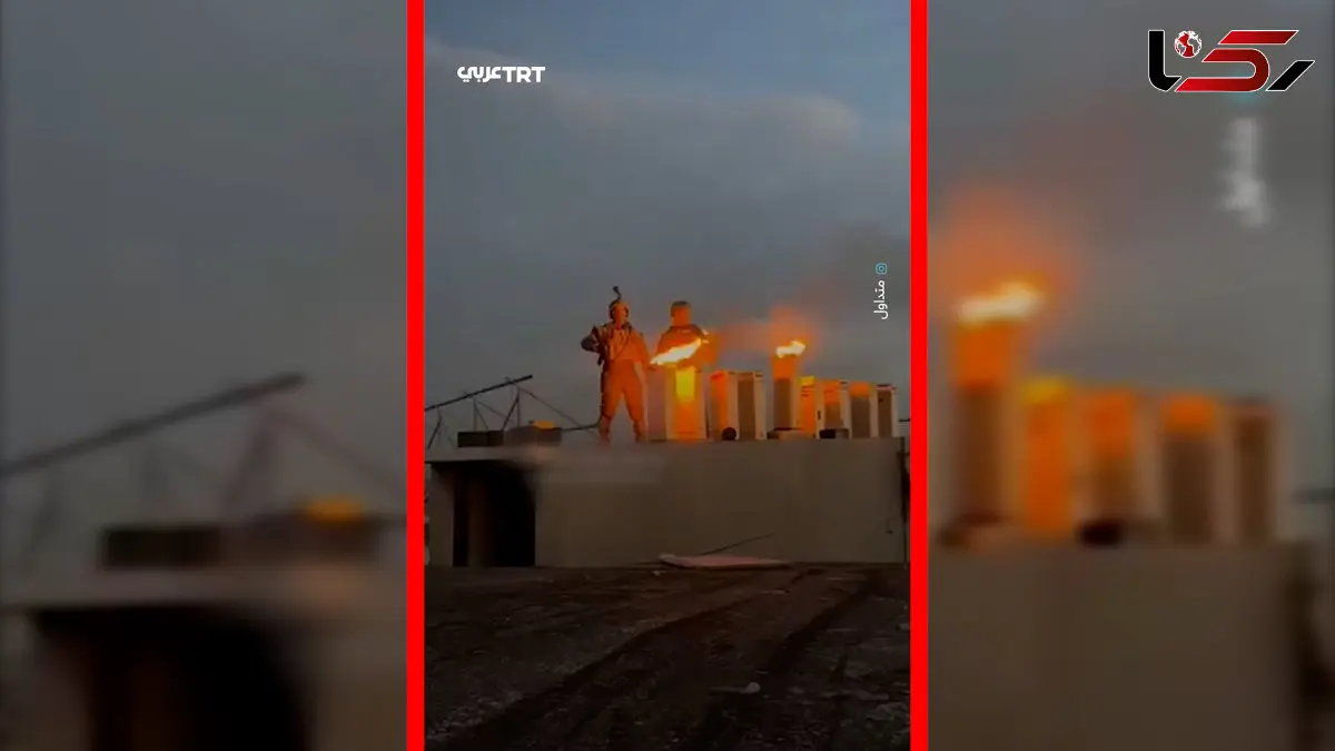 فیلم اقدام تحریک آمیز سربازان اسرائیلی در غزه