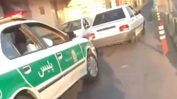 دختر رزمی کار تهرانی راننده شیطان صفت پراید را ادب کرد ! 