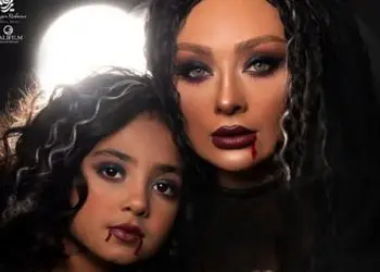 عکس ها / نگاهی به خلاقیت هالووینی بازیگران  /  از یکتا ناصر و دختر زیبایش تا میترا حجار .../ از خانواده شاهرخ استخری تا سامان گوران .... از آرام جعفری تا ...