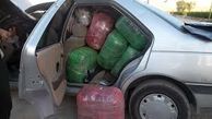 خودروی حامل 10 میلیارد کالای قاچاق در خرم آباد متوقف شذ