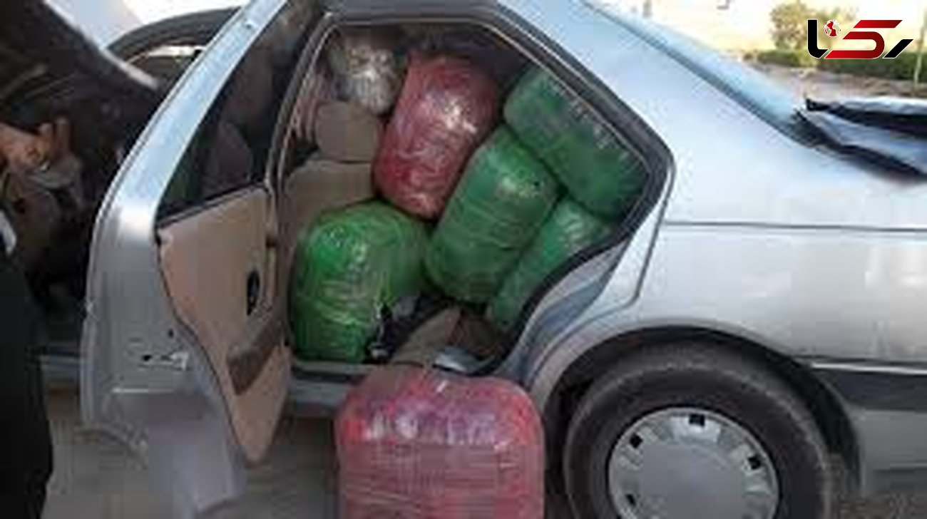 خودروی حامل 10 میلیارد کالای قاچاق در خرم آباد متوقف شذ