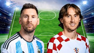 ترکیب احتمالی آرژانتین و کرواسی در بازی امشب +شماتیک