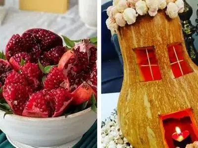 تزئین شب یلدای شیک و خاص برای عروس با ایده‌ های جدید