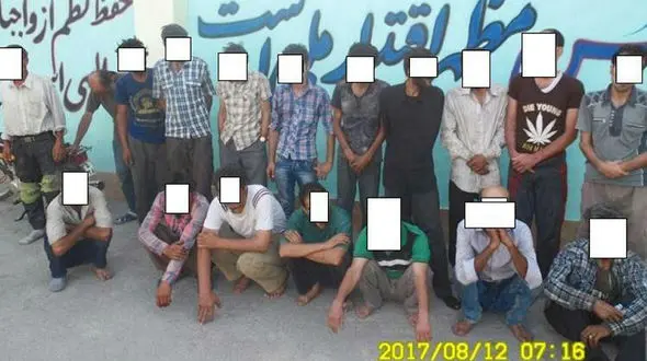 دزدان حرفه ای شهریار در دام پلیس + عکس فوتبالی 30 دزد