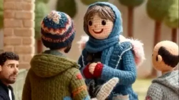 عروسک های کارتونی و کاموایی هانیه توسلی، شهاب حسینی، نگار جواهریان، رضا عطاران و... در محبوب ترین فیلم و سریال های ایرانی