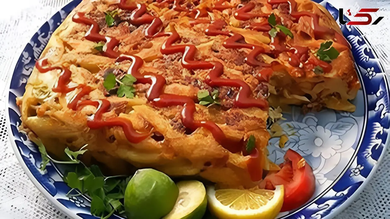 طرز تهیه کوکو پاستا با مرغ و پنیر؛ خوشمزه، متفاوت و مجلسی