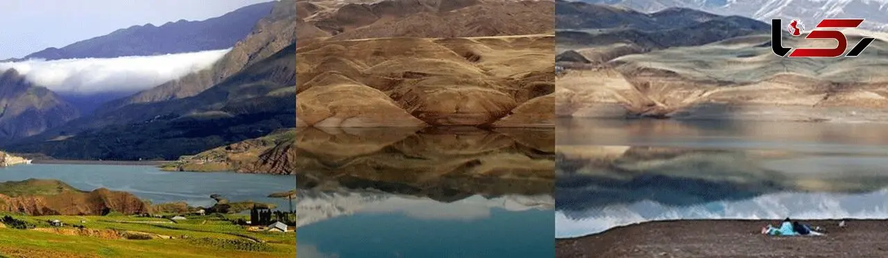 سد طالقان مقصدی دیدنی برای طبیعت گردان+تصاویر