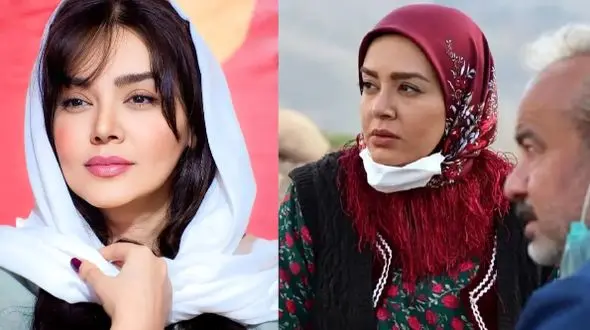 چیدمان لاکچری منزل ندا قاسمی بازیگر سریال نون خ به سبک تلفیقی/ فانوس، مبلمان چستر، کابینت شیشه ای، آباژور و...