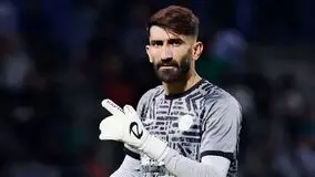 فیلم لحظه راهی شدن علیرضا بیرانوند به پادگان آباده شیراز 