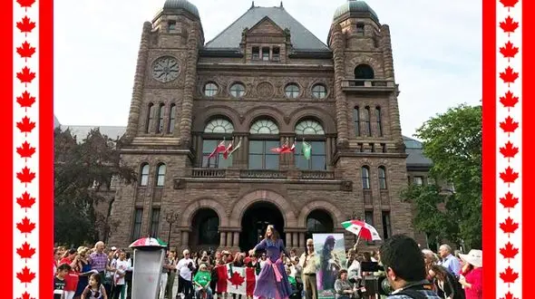 ویزای کانادای 14 هزار دلاری پوچ از آب در آمد ! /  تجمع فریب خوردگان در دادسرای ونک !