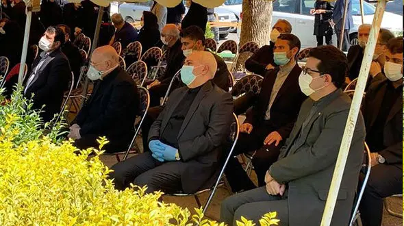 حضور ظریف در مراسم تشییع یک دیپلمات