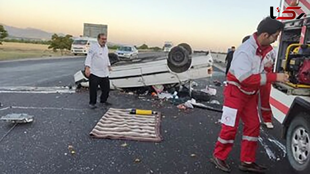 وقوع ۲ سانحه رانندگی در زنجان ۱۳ مصدوم و یک فوتی برجا گذاشت