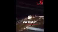 امدادرسانی امام جمعه کوهسرخ به خودروهای گرفتار در برف +فیلم 
