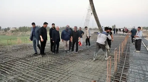 پل عنافچه با ۹۰ درصد پیشرفت در هفته دولت به بهره‌برداری می‌رسد
