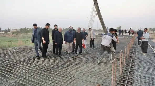 پل عنافچه با ۹۰ درصد پیشرفت در هفته دولت به بهره‌برداری می‌رسد