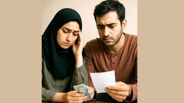 از اجاره ۲۰ میلیونی خانه تا سفره خالی؛ روایت زندگی یک زوج جوان در تهران / ماهانه باید 7 میلیون هم قرض کنند تا زندگی بچرخد!